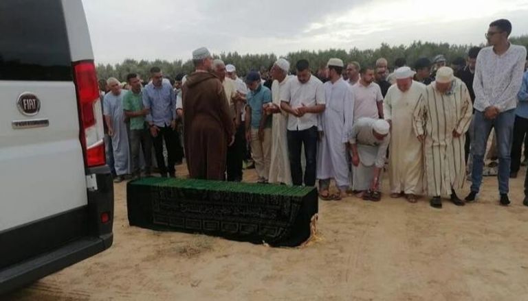 مراسم دفن أحد الطالبيين