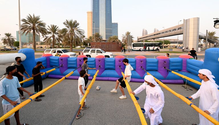 الحضور الجماهيري في مباراة الجزيرة والعين