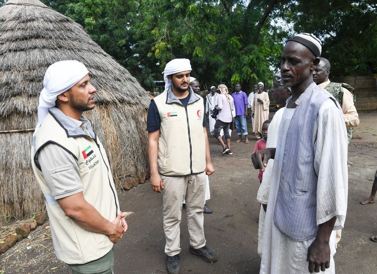 مساعدات إماراتية للمتضررين من سيول السودان