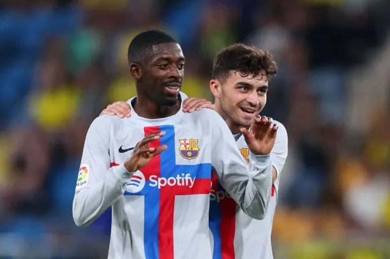 عثمان ديمبلي وليروي ساني