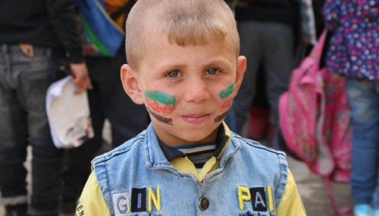 الطفل العراقي الضحية ياسين رعد
