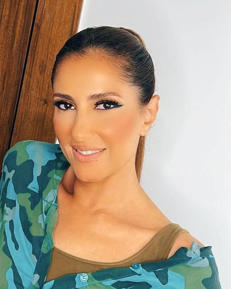 حنان مطاوع في إطلالة كاجوال الفنانة المصرية حنان مطاوع