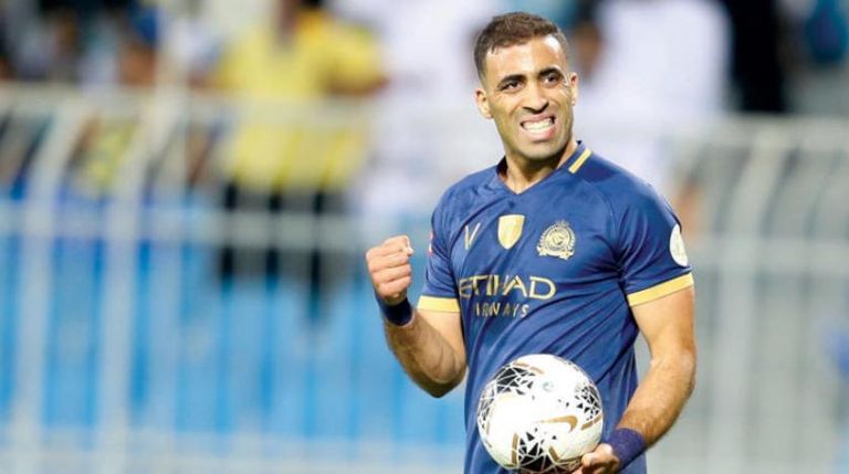 عبدالرزاق حمدالله بقميص النصر السعودي عبدالرزاق حمدالله لاعب الاتحاد السعودي