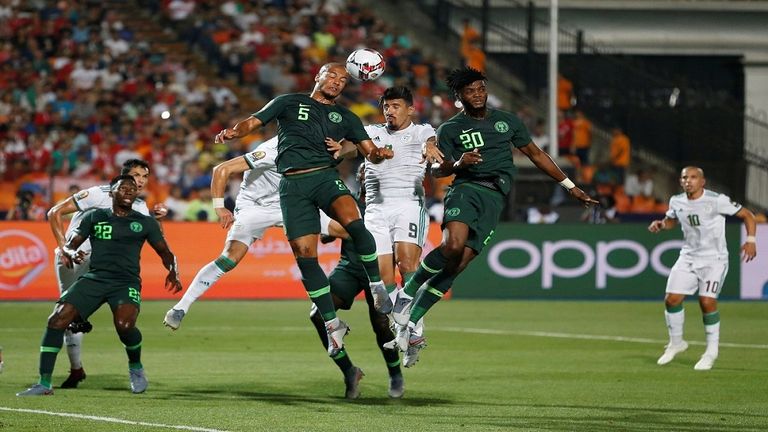 مباراة الجزائر ونيجيريا - أرشيفية الصورة