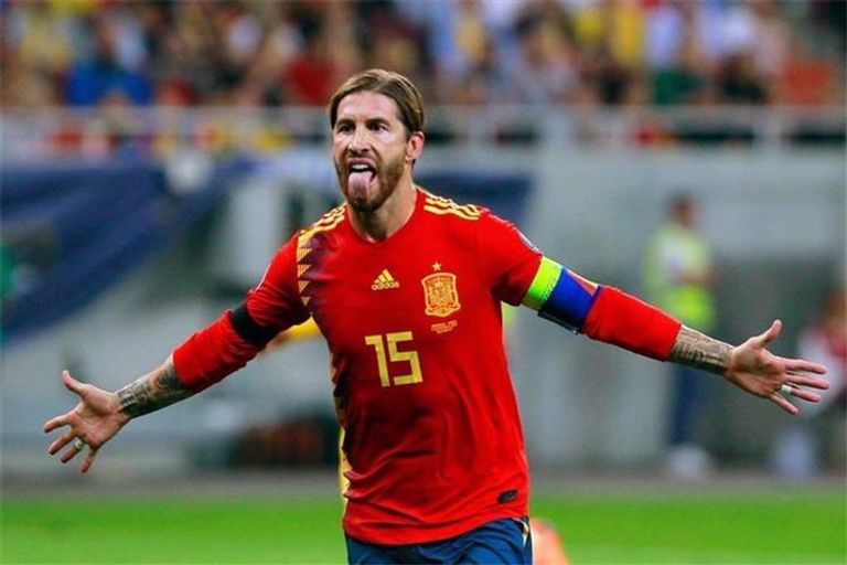 سيرجيو راموس قائد منتخب إسبانيا