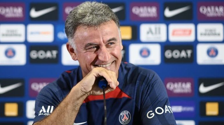 كريستوف جالتييه مبابي ونيمار وميسي في باريس سان جيرمان