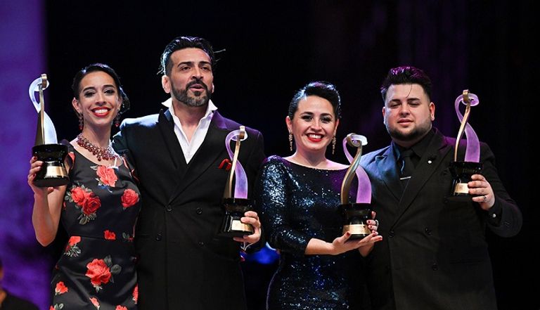 الثنائي الفائز ببطولة العالم للتانجو