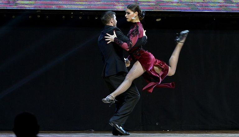 الثنائي الفائز ببطولة العالم للتانجو