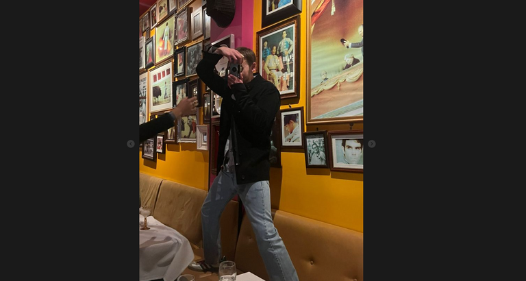 عمرو دياب ونجله عبدالله