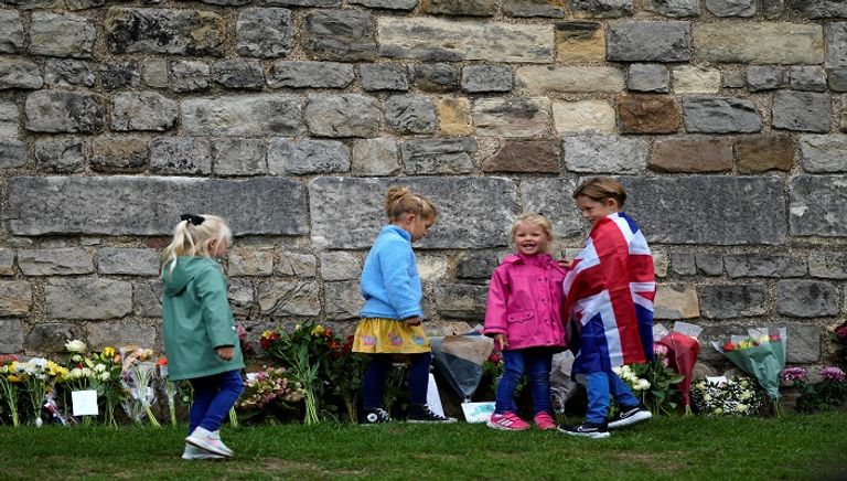 جانب من جنازة الملكة إليزابيث الثانية