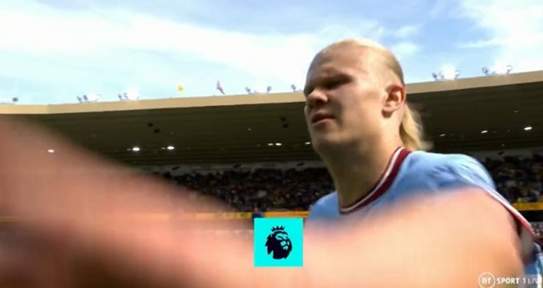 عصبية هالاند إيرلينج هالاند ضد ولفرهامبتون