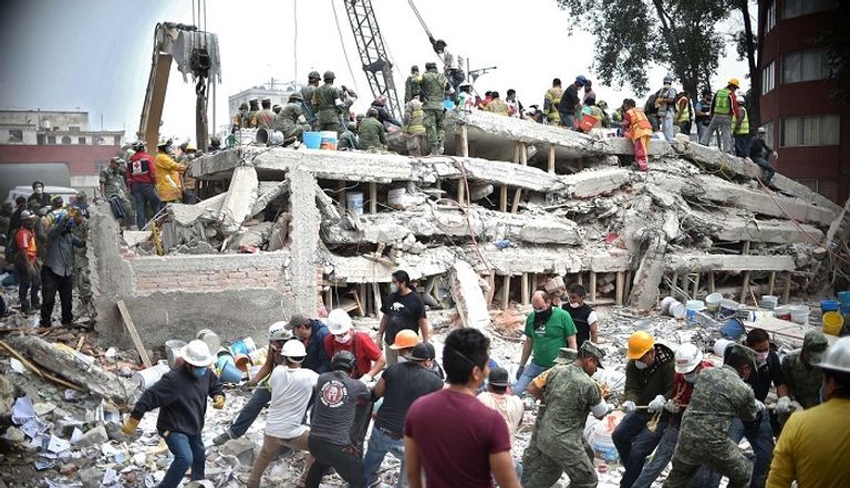 الزلزال خلف دمارا واسعا