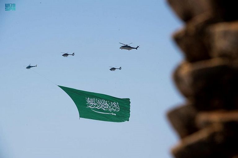 عروض الطائرات من أبرز فعاليات اليوم الوطني