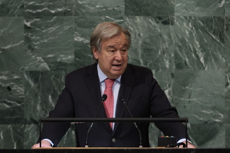انطلاق الدورة الـ77 للجمعية العامة للأمم المتحدة بكلمة غوتيريش