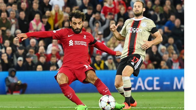 محمد صلاح لاعب ليفربول