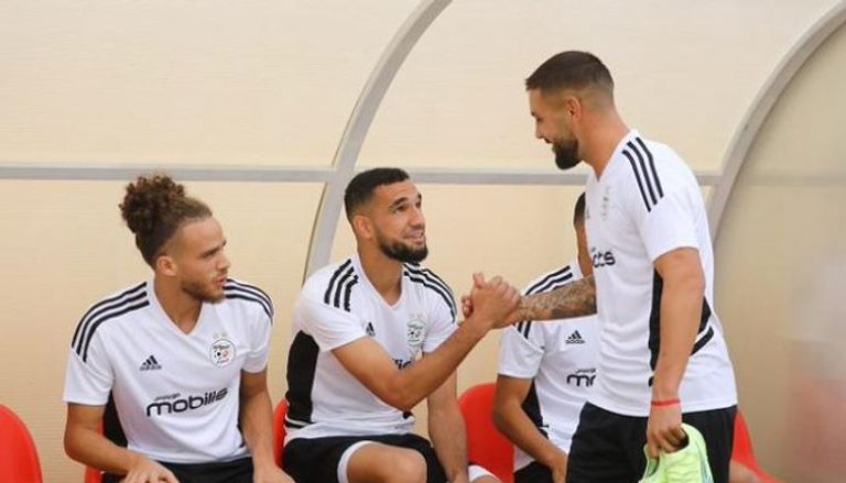 رياض محرز وجمال بلماضي