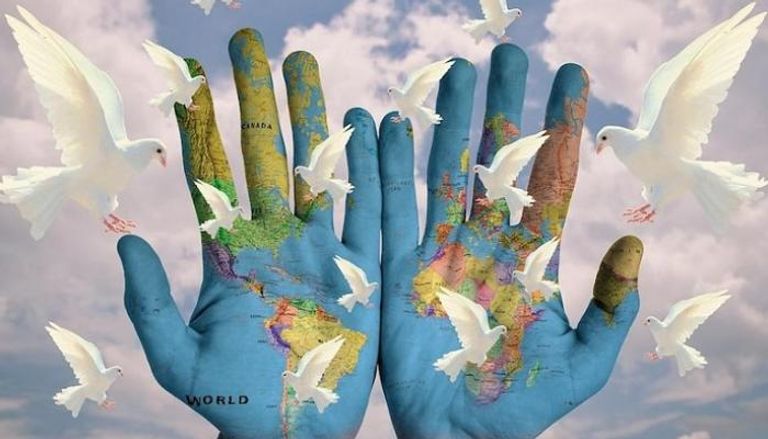 "السلام العالمي" حلم يراود كل سكان الأرض - صورة تعبيرية
