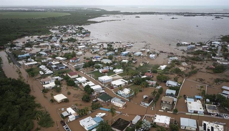 الإعصار خلف دمارا واسعا