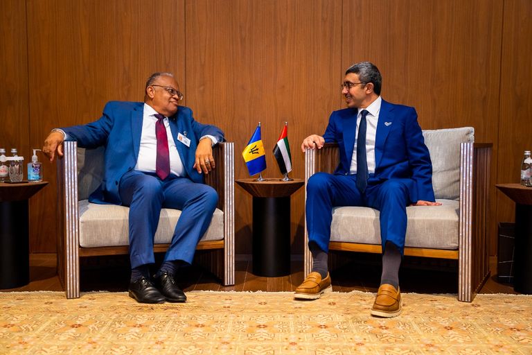 عبدالله بن زايد يلتقي عددا من وزراء الخارجية في نيويورك