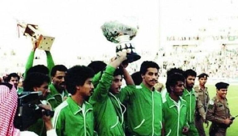 المنتخب السعودي بطل كأس آسيا 1984