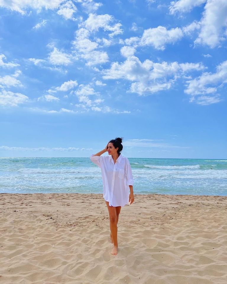 الممثلة المصرية نسرين أمين