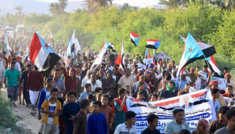 تظاهرات حضرموت ضد تنظيم الإخوان الإرهابي في اليمن
