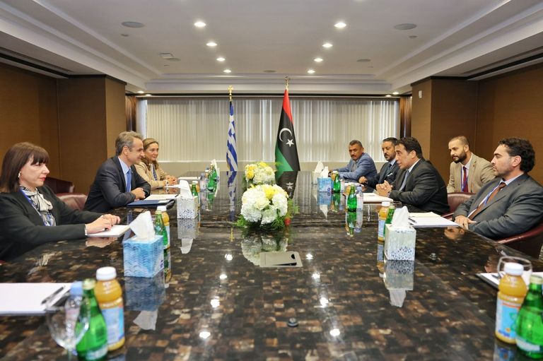 المنفي وديكارلو في نيويورك - المجلس الرئاسي الليبي