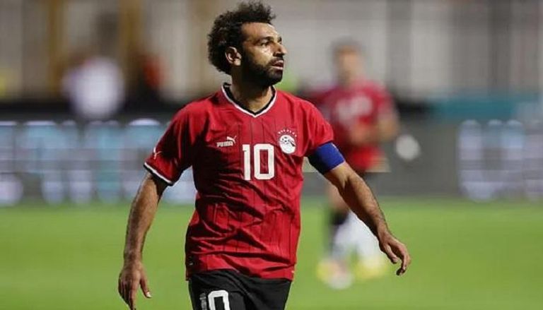محمد صلاح في مباراة مصر والنيجر