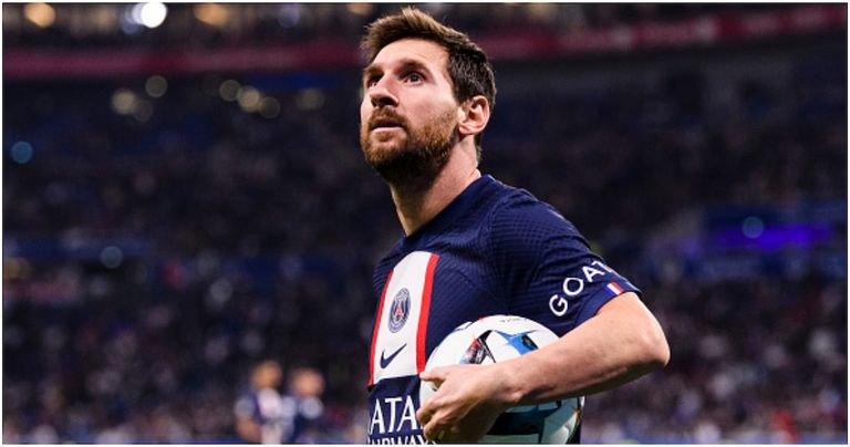 ليونيل ميسي نجم باريس سان جيرمان كريستيانو رونالدو وليونيل ميسي