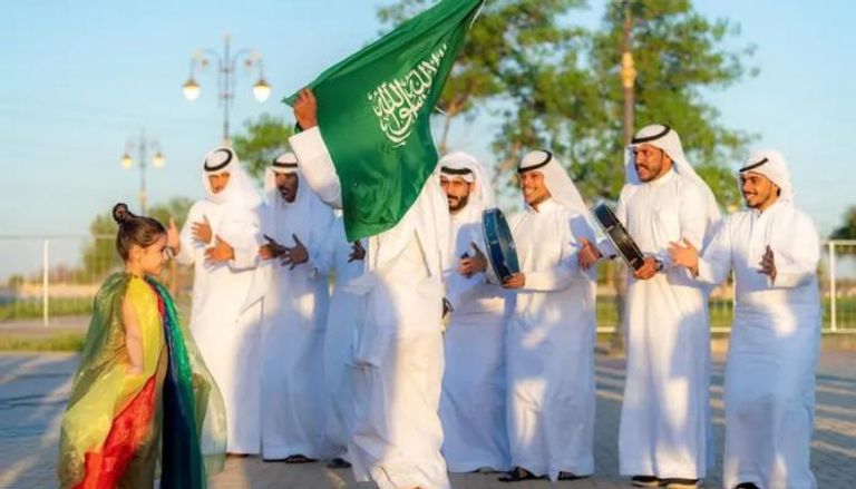 شعب المملكة يحتفل باليوم الوطني السعودي الـ92