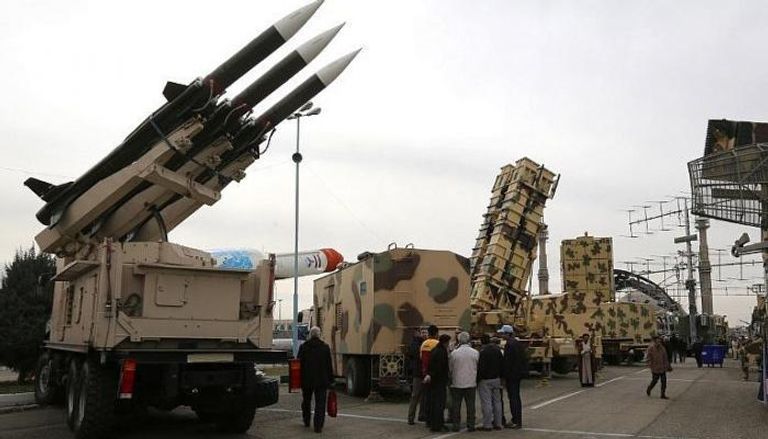 آليات عسكرية تابعة للحرس الثوري الإيراني - أرشيفية