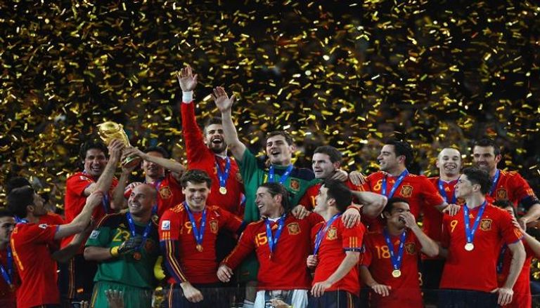 منتخب إسبانيا بطل كأس العالم 2010
