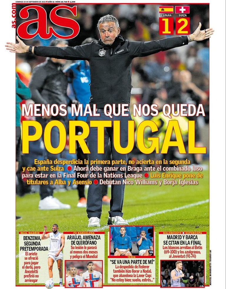 غلاف صحيفة آس كريم بنزيما وكارلو أنشيلوتي