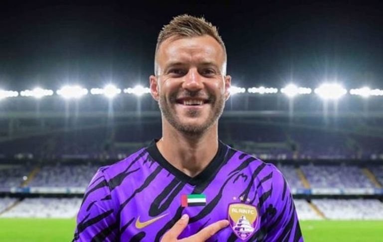 أندريه يارمولينكو باكو ألكاسير مهاجم الشارقة الإماراتي