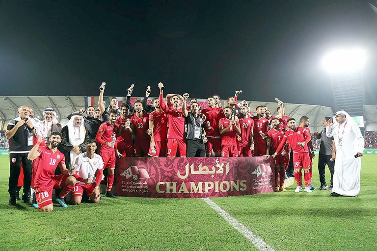 منتخب البحرين بطل خليجي 24 كأس الخليج العربي