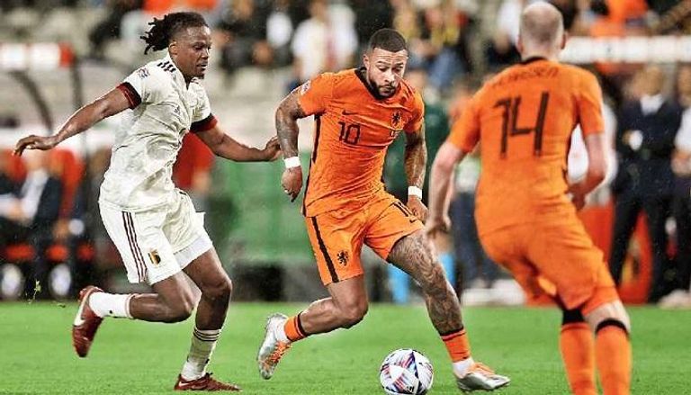 هولندا ضد بلجيكا