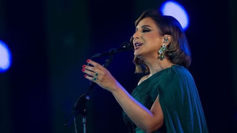 أنغام في حفلها الأخير بمصر