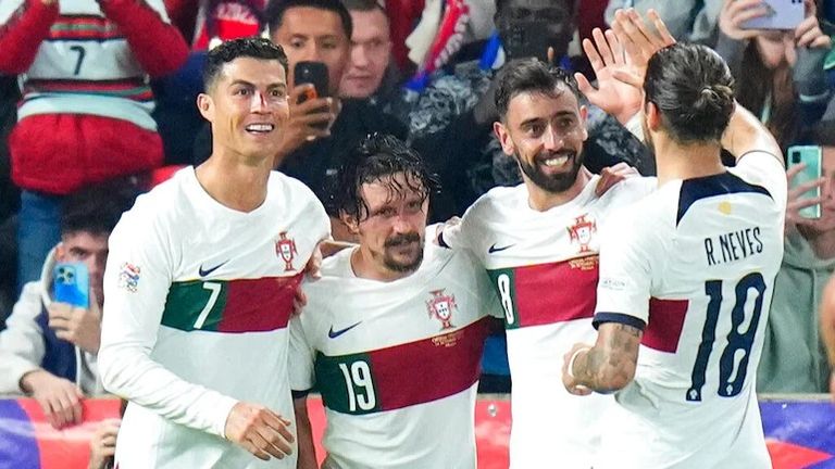 منتخب البرتغال بقيادة كريستيانو رونالدو
