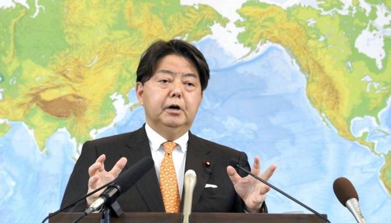 وزير الخارجية الياباني، يوشيماسا هاياشي