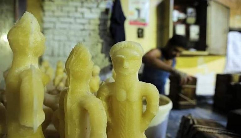 صناعة حلوى المولد النبوي في مصر 