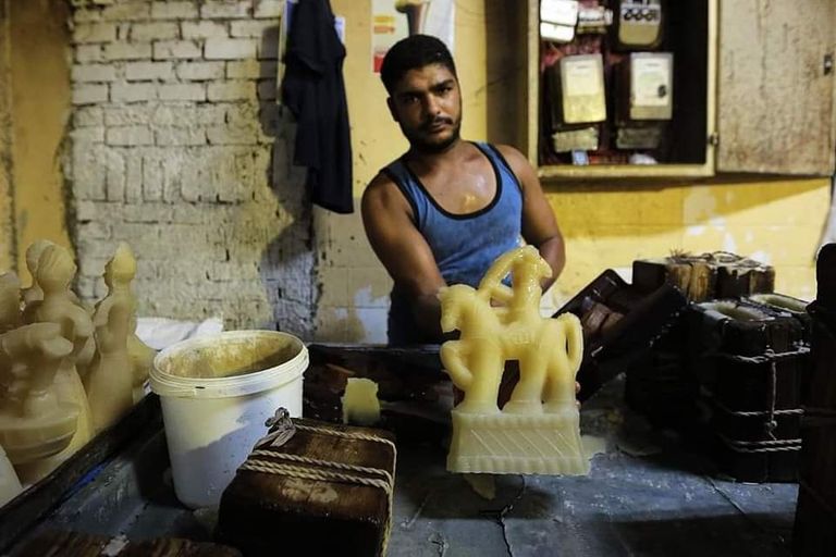 صناعة حلوى المولد النبوي في مصر صناعة حلوى المولد النبوي في مصر