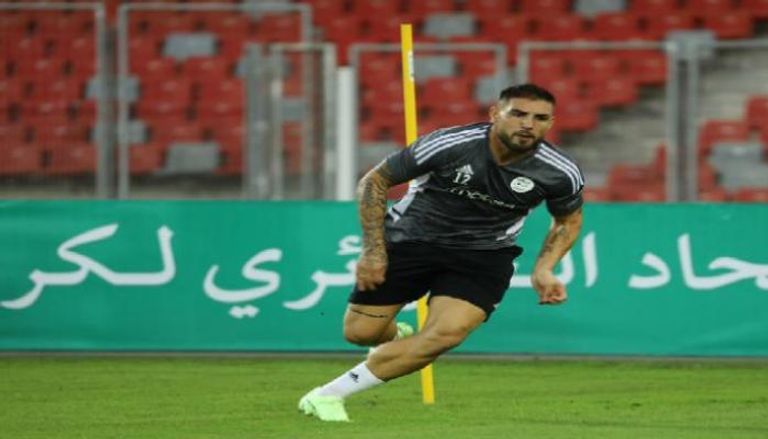 أندي ديلور لاعب منتخب الجزائر