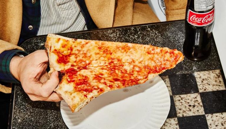 البيتزا في نيويورك