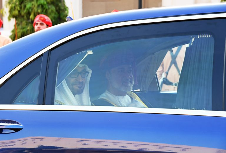 استقبال رسمي وشعبي كبير بعمان للشيخ محمد بن زايد آل نهيان