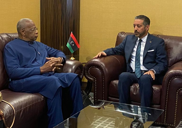 باثيلي مع الأمين العام للأمم المتحدة