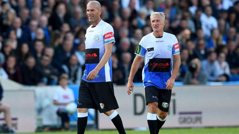 زين الدين زيدان مدرب ريال مدريد السابق