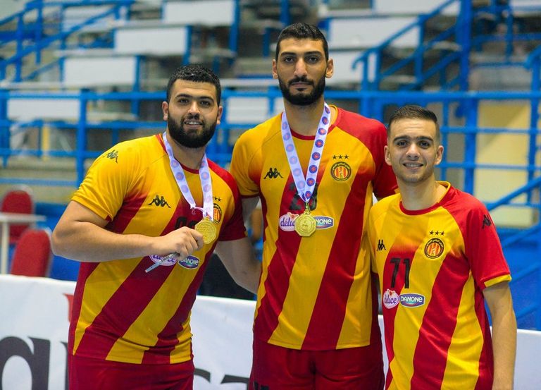 حازم باشا لاعب الترجي التونسي لكرة اليد
