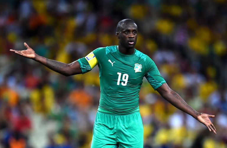 يايا توريه أسطورة منتخب كوت ديفوار