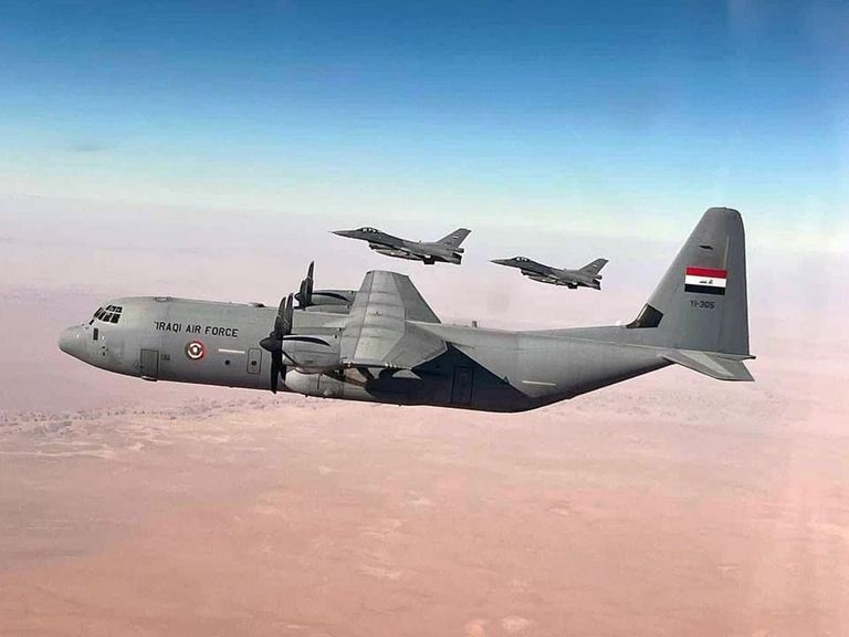 مقاتلات عراقية في طريقها إلى سوريا