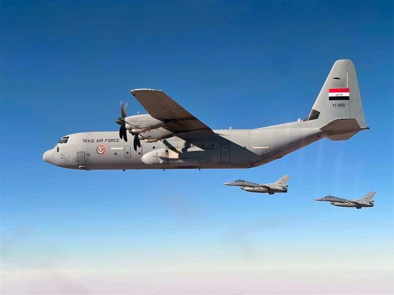 مقاتلات عراقية في طريقها إلى سوريا